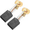2Pcs Electric Motor Power Tool Part Carbon Brush, Replacement Parts (6.5mm x 13.5mm x 18 mm)