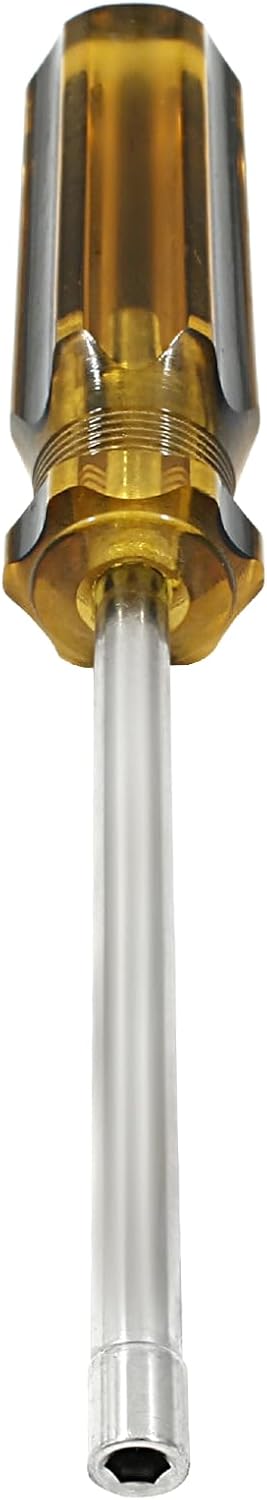 4mm Socket Wrench Screwdriver, High-Carbon Steel Hex Socket Wrench for Repairs, Non-Magnetic Tip Hand Tool