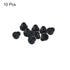 MECCANIXITY 10Pcs Snap Rubber Grommet Hole Plug, Dia 5.5mm ID 3mm H 8mm Seal for Electrical Box Cable Pipe