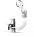 CUTMG Set, Generic Basin Handheld Shower Sink Hose Faucet Sprayer Attachment, with Stop Water-saving Function For Hair