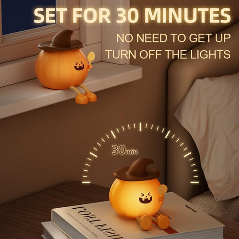 Generic Personalized Pumpkin Night Light for Kids,Aesthetic Cool Weird Cute Stuff Things Kawaii Gift,Nursery Baby
