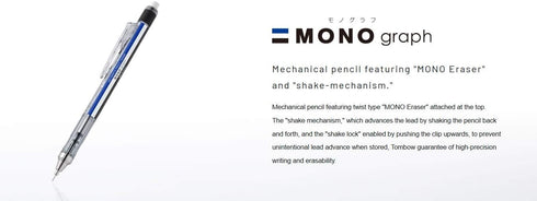 Tombow Mechanical Pencil, Monograph 0.5mm, Neon Green