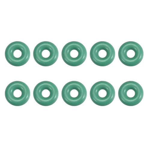 uxcell Fluorine Rubber O-Rings, 5.5mm OD, 1.7mm ID, 1.9mm Width FKM Seal Gasket for Machinery Plumbing, Green, Pack of