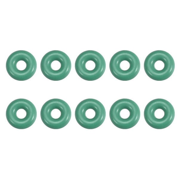 uxcell Fluorine Rubber O-Rings, 5.5mm OD, 1.7mm ID, 1.9mm Width FKM Seal Gasket for Machinery Plumbing, Green, Pack of