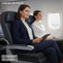 seektik Upgraded Inflatable Travel Seat Cushion for Airplane and Car, Portable Air Cushion for Long Flights, Office