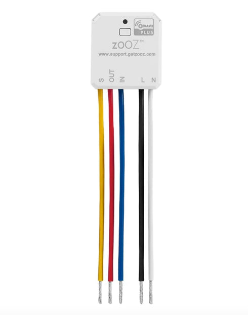 Zooz 700 Series Z-Wave Long Range Smart Relay ZEN51, Installs Behind Wall Switch, Compatible with SmartThings