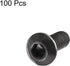 uxcell M3x8mm Thread Button Head Hex Socket Cap Screw Bolt, 100pcs