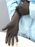 SHOWA 6112PF Biodegradable Nitrile Powder-Free Disposable Safety Glove, Food Safe, 4 mil Thick, Large (100 Gloves) Black