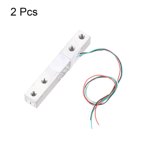 MECCANIXITY 2PCS Digital Load Cell Weight Sensor 5KG, High Precision Miniature for DIY Kitchen Scale Kit