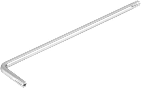 uxcell L-Shape Nickel Plated Long Tamper Proof Torx Star Key Bit Wrench T20