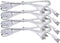 T5 T8 LED Tube Power Extension Cable with On/Off Switch, 4-Pack 6FT/1.8M LED T5/T8 Light Fixture Extension Wire