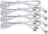 T5 T8 LED Tube Power Extension Cable with On/Off Switch, 4-Pack 6FT/1.8M LED T5/T8 Light Fixture Extension Wire