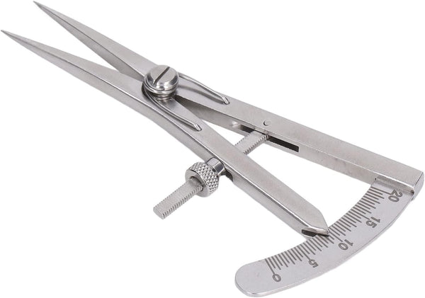Marking Gauge Metal Compass Multipurpose High Accuracy Adjustable for Leather Trimming Projects