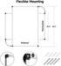 XBoard Magnetic Whiteboard 36 x 24 Inch, Dry Erase Board with Marker Tray for Home, School & Office
