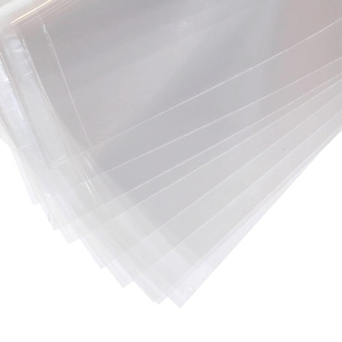 Falling in Art Acid Free 1.496mil Crystal Sealed Clear Bags for 11x14 Art Prints, 25-Pack