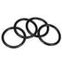 Bumper Fender Quick Release Fasteners Kit, Replacement Rubber Bands O-Rings (4-Pack)