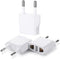 Bates European Plug Adapter, 3 pc Travel Adapter, US to Europe Plug Adapter, Converter Plug for European Outlet