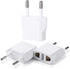 Bates European Plug Adapter, 3 pc Travel Adapter, US to Europe Plug Adapter, Converter Plug for European Outlet