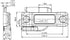 Vision Hardware 31621WHITE Composite Window Sash Sweep Lock