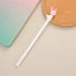 Cute Rabbit Gel Ink Pens, Kawaii Black Writing Ballpoint Pens, 6PCS Funny School Stationery for Office Supplies Gift