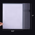 YoeeJob 15 Packs Clear Document Folders, L-Type Clear Plastic Folders for Standard 8.5"x11" and A4 Sheets