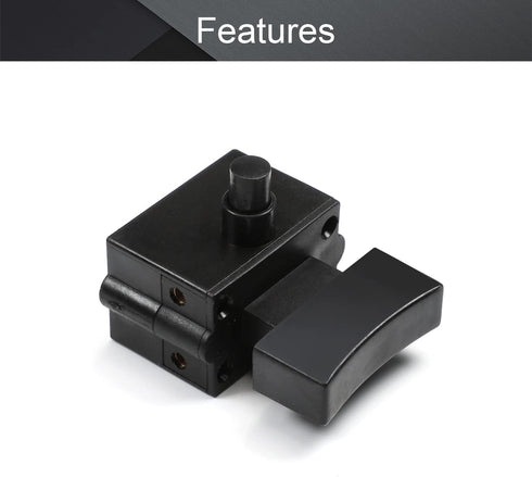 Fielect Electric Hammer Trigger Switch for Bosch NO.14 180, Power Speed Control Push Button Switch
