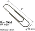 HAHIYO Paperclips - Extra Large Sturdy 3” Length Paper Clips with Ridges, Heavy Duty, Rust Proof, 40 Pack