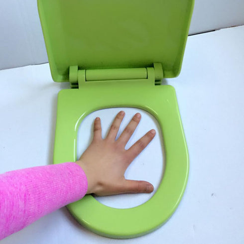 Cabilock Potty Training Seat for Toddlers Home Toilet Seat Smooth Lightweight Easy to Install Safe Material