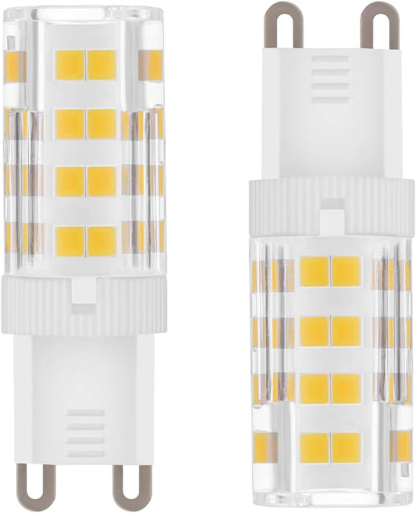 G9 LED Bulb 120V 4W 40 Watt T3/T4 G9 Halogen Equivalent No-Flicker