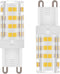 G9 LED Bulb 120V 4W 40 Watt T3/T4 G9 Halogen Equivalent No-Flicker