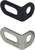 ZHJISHGUO 10 18x20x31mm/0.7"x0.8"x1.2" (0.7in (18mm)-Black, 10) Pcs L Brackets - Stainless Steel Corner Braces