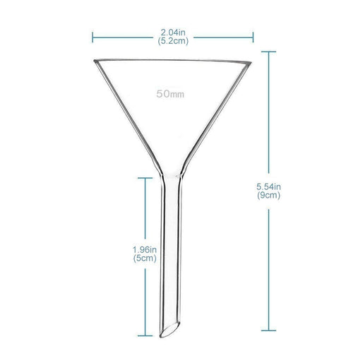 Glass Funnel Neutral Glass 50 mm 50 mm stem