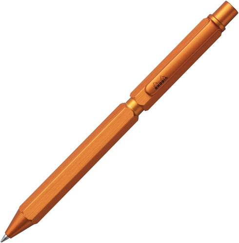 RHODIA 9340C - 3 in 1 scRipt Multipen, 2 Ballpoint Pens 0.5 mm Black & Red + 1 Graphite Mechanical Pencil 0.5 mm,