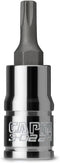Capri Tools T20 Star Bit Socket 3-0224, 1/4-Inch Drive