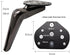 YAVVAY Black,15cm/5.9in) Sofa Legs, Light Luxury Furniture Legs, Gun Black TV Cabinet Legs, Bathroom Cabinet Support