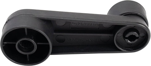 TRQ Front Window Crank Handle Set, Black, Compatible with 2003-2007 Freightliner Classic XL, FLD112, FLD120