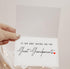 DiandDesignGift 5 7 inches, Pregnancy Announcement Grandparents Card, x Blank Inside, Includes Envelope