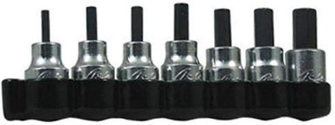 7 Piece SAE Hex Bit Set - LISLE 13600