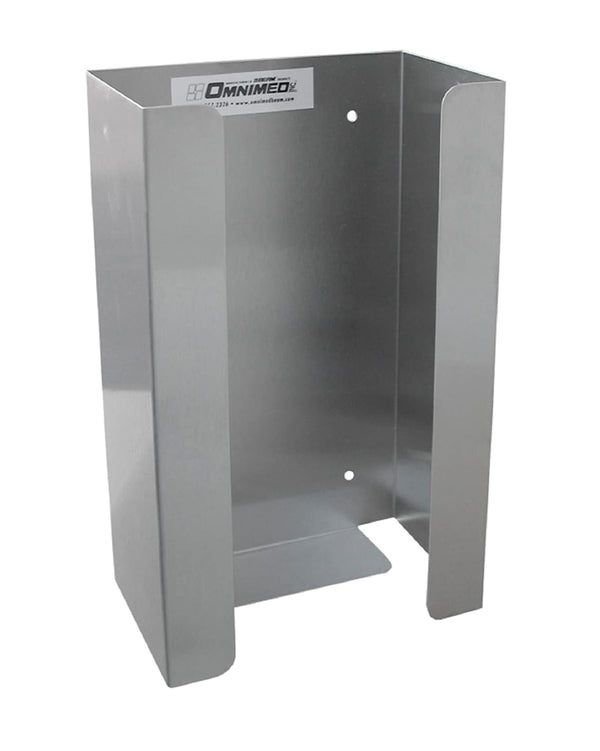 American Made Stainless Steel Wall Mountable Glove Box Holder/Dispenser for Easy Storage and Dispensing