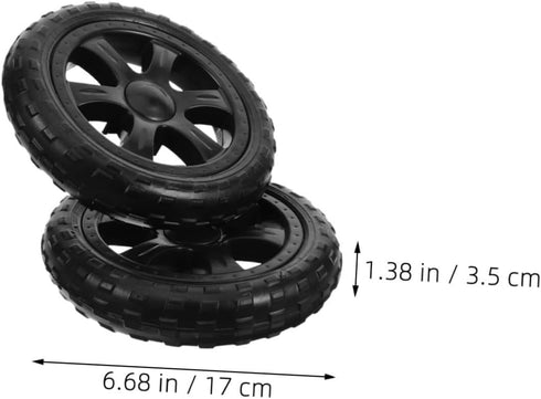 Replacement Grocery Cart Wheels - Castor Wheels for Shopping Baskets