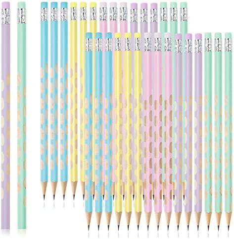 Pencils #2 HB, 30PCS Cute Graphite Pencils with Eraser, Wood-Cased for School & Office