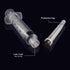 5ml/cc Lab Supplies with Luer Lock 22 Ga, Individually Wrapped (100 Pack)