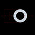 X AUTOHAUX Silicone O-Rings - Pack of 20, 18mm OD 11mm ID 3.5mm Width VMQ Seal Gasket for Pipe Repair, White
