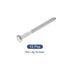 Hex Lag Screws (M6x70mm) - 10 Pcs 304 Stainless Steel Self-Tapping Wood Bolts for Household Applications