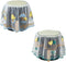 NentMent 2 Pack Air Fryer Cover Embroidery Lace Digital Air Fryer Dust Cover