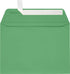 LUXPaper A7 Full Face Window Envelopes, Peel & Press, 50 Qty Holiday Green