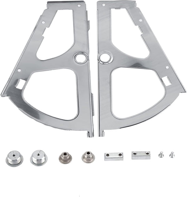 TOPINCN 2Pcs Shoes Drawer Cabinet Hinges, Stainless Steel Shoe Rack Hinges Frames