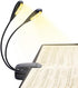Generic Clip On Bed Reading Book Lamp at Night, 10 LED Eye-Cared Music