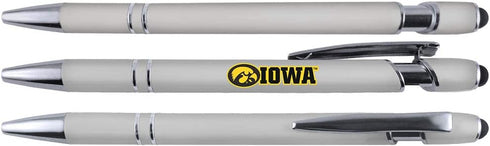 Iowa Soft Touch Coated Metal Pen 4 Pack (4039) by Greeting Pen