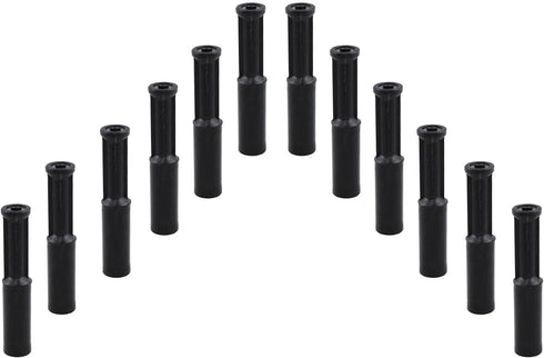 Haidong Push-to-Connect Fitting Plug Cap Style Pneumatic Blanking Plugs (6mm) - 12PCS